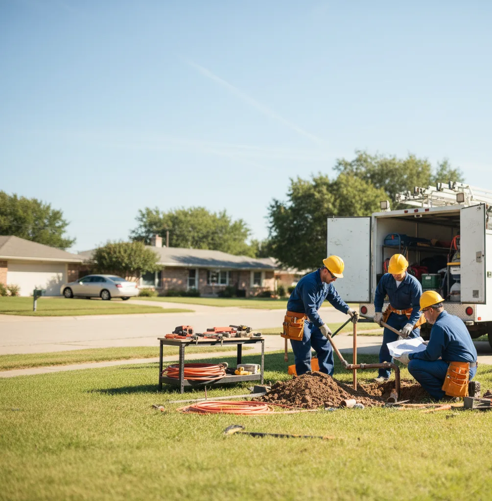 Sewer Line Repair in Texas City, TX